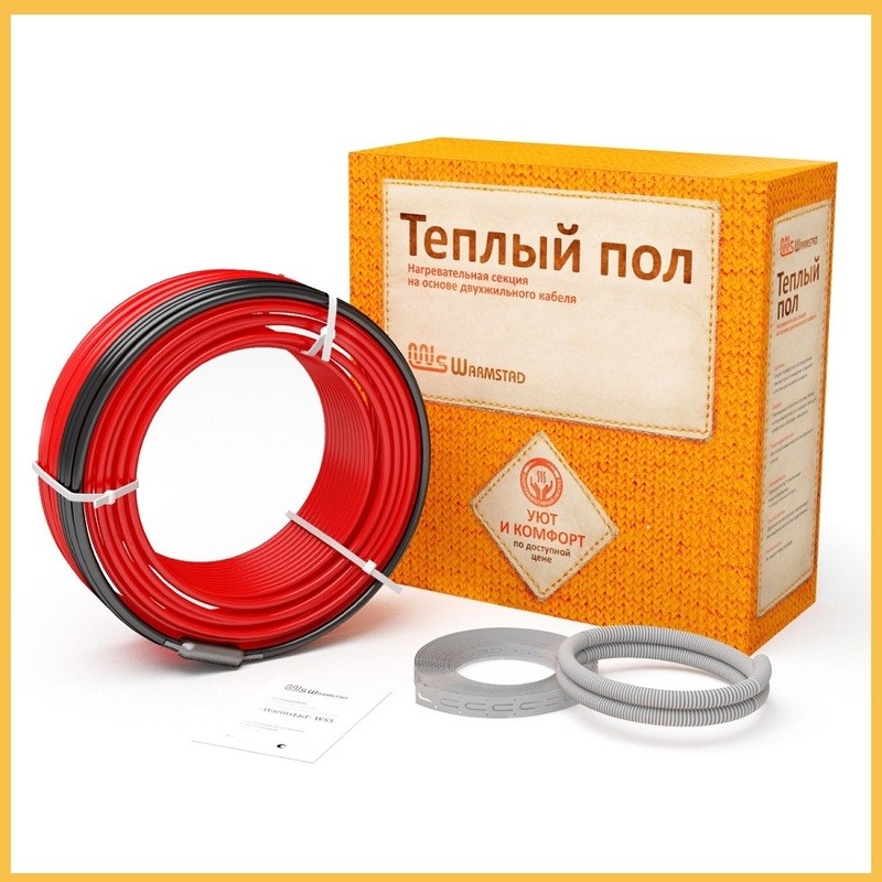 Кабель нагревательный "Warmstad" WSS 109,0 м/1530 Вт